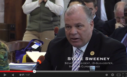Sen. President Sweeney Testifying on the DREAMers Tuition Bill
