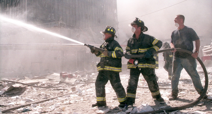 New,York,-,September,11:,New,York,City,Firefighters,Work